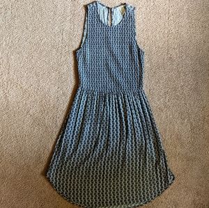 H&M Brush Pattern Dress